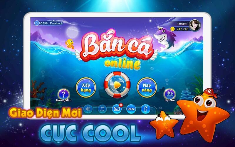 Tải game Trùm bắn cá cực chất trên điện thoại